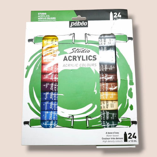 Pebeo - Acryl 24 Stück je 12 ml