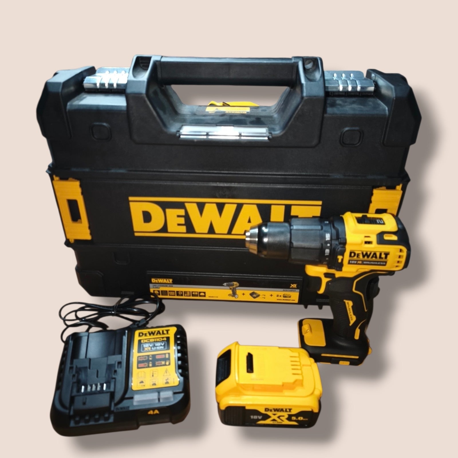 Dewalt - Akku-Schlagbohrschrauber 18V 5.0Ah DCD709P2T