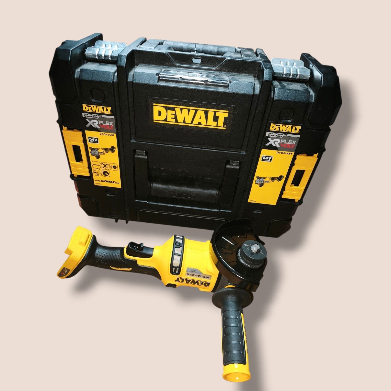 Dewalt - Akku - Winkelschleifer 54V DCG414NT XR Flexvolt