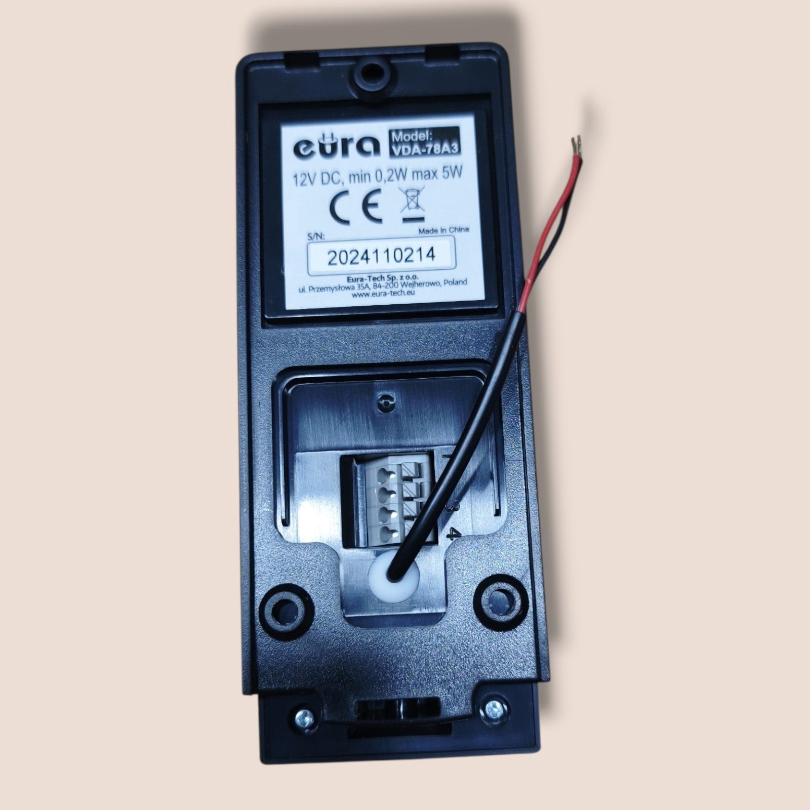 Eura Connect - VDP-45A3 Alpha Video-Türklingel