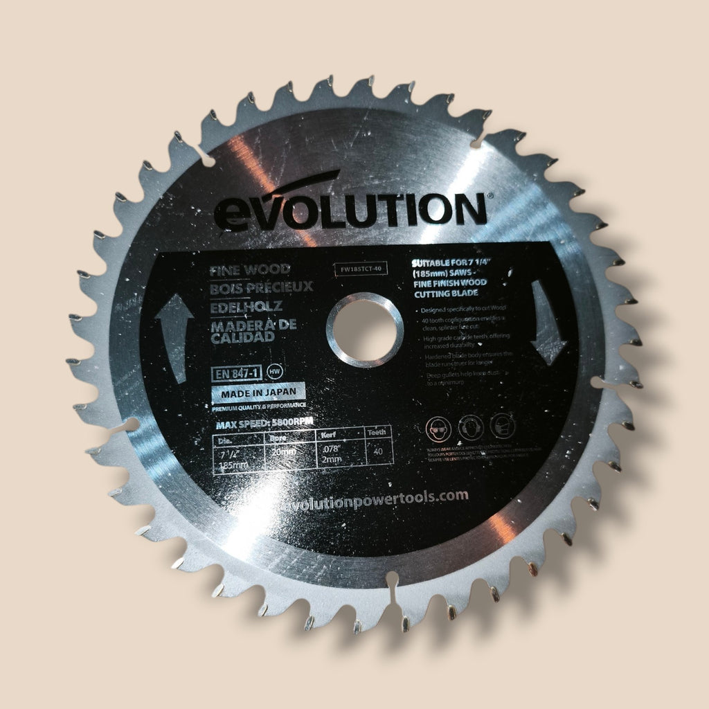 Evolution - Sägeblatt Holz FW185TCT-40