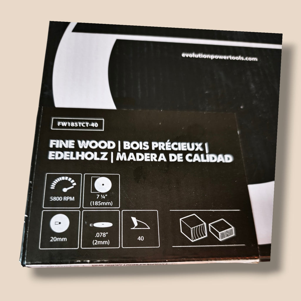 Evolution - Sägeblatt Holz FW185TCT-40