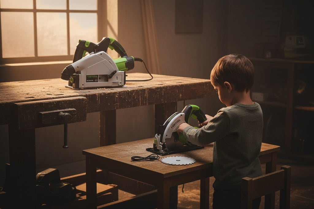 Festool - Akku-Kindersäge TSC55K