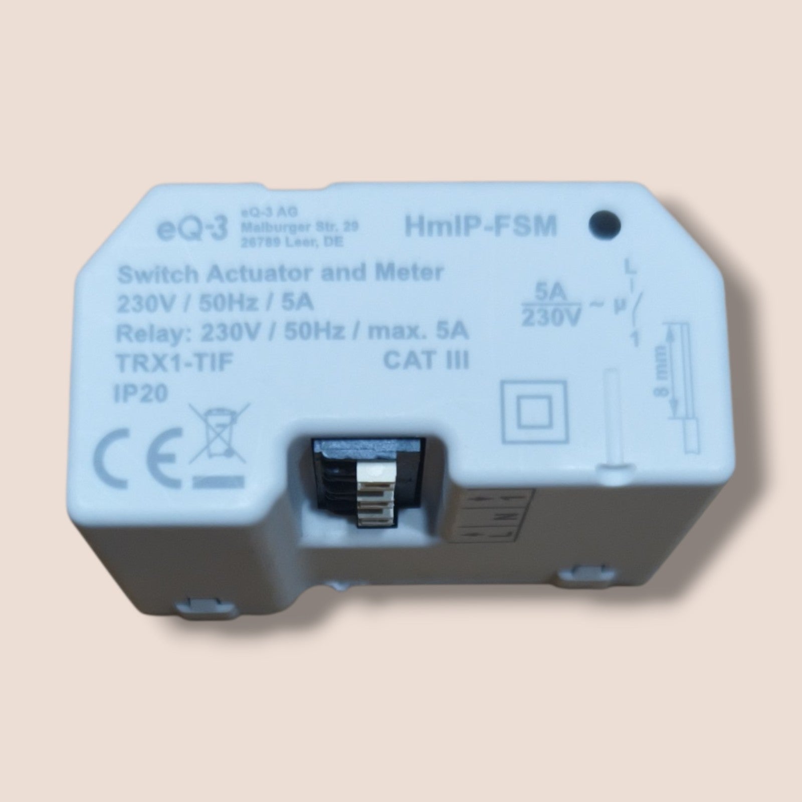 Homematic - Schalt-Mess-Aktor HmIP-FSM