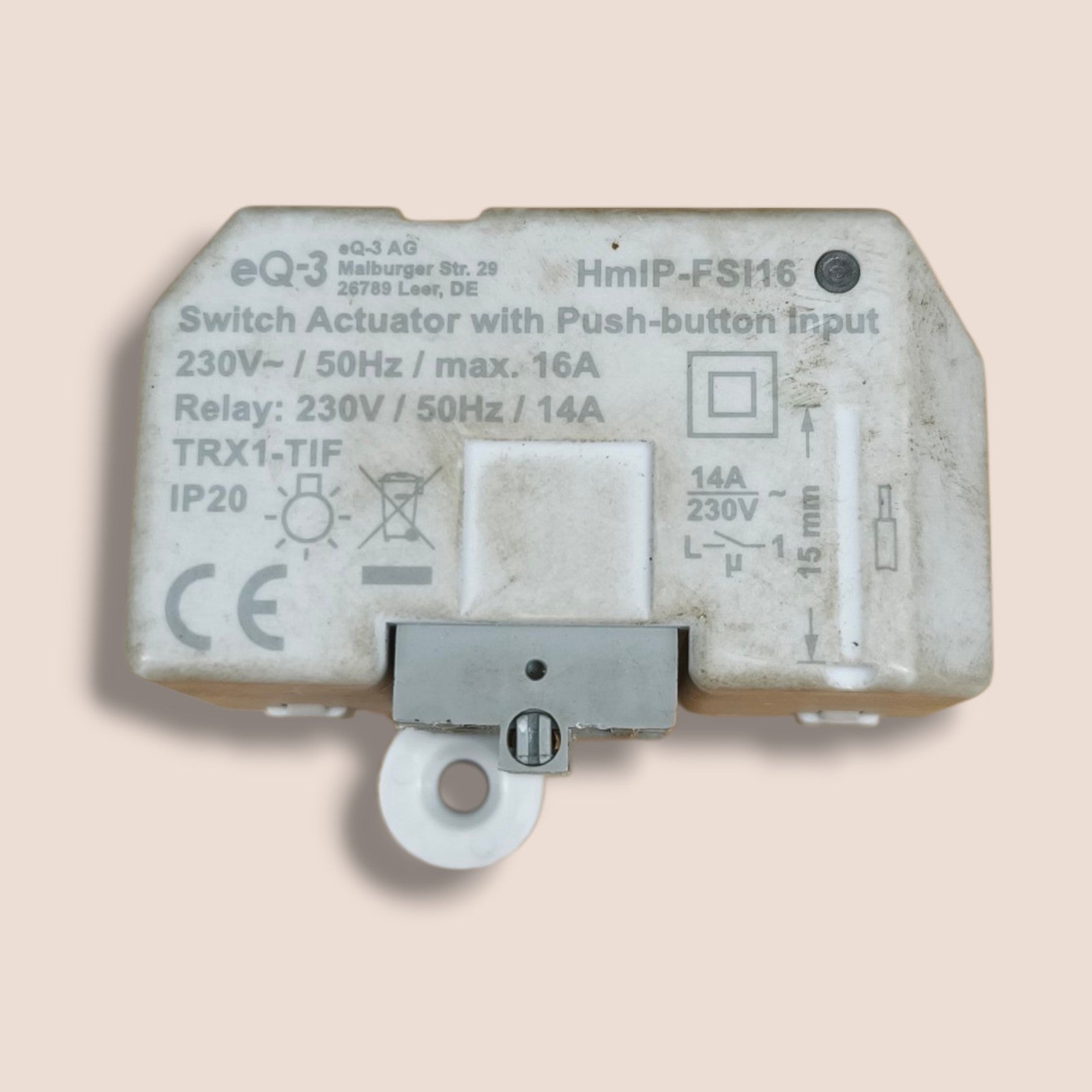 Homematic - Schaltaktor mit Tasteneingang Unterputz HmIP FSI16