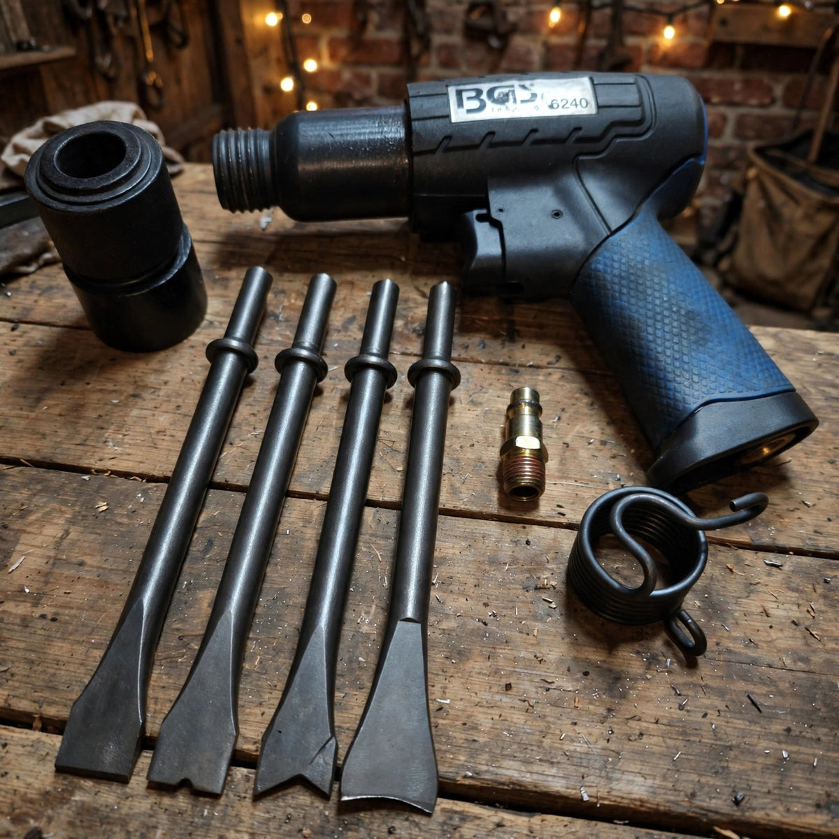 BGS - Druckluft-Meißelhammer-Set 6240