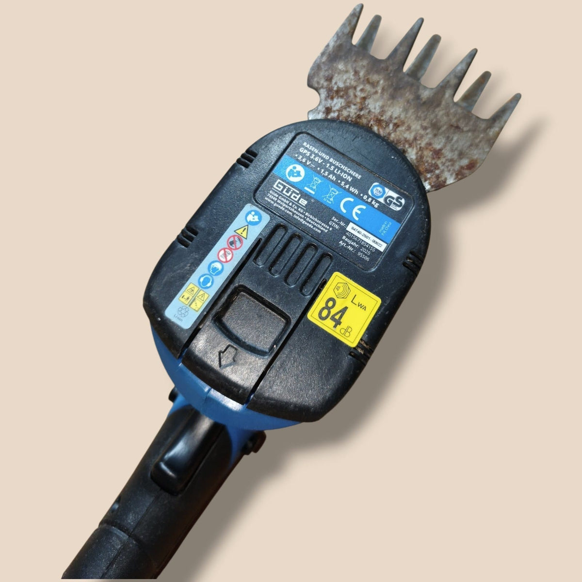 Güde - Rasen- und Buschschere GPS 3.6V-1.5 Li