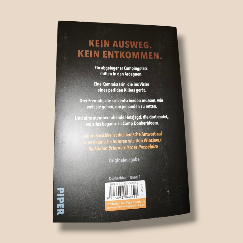 Linus Geschke - Das Camp Farbschnitt