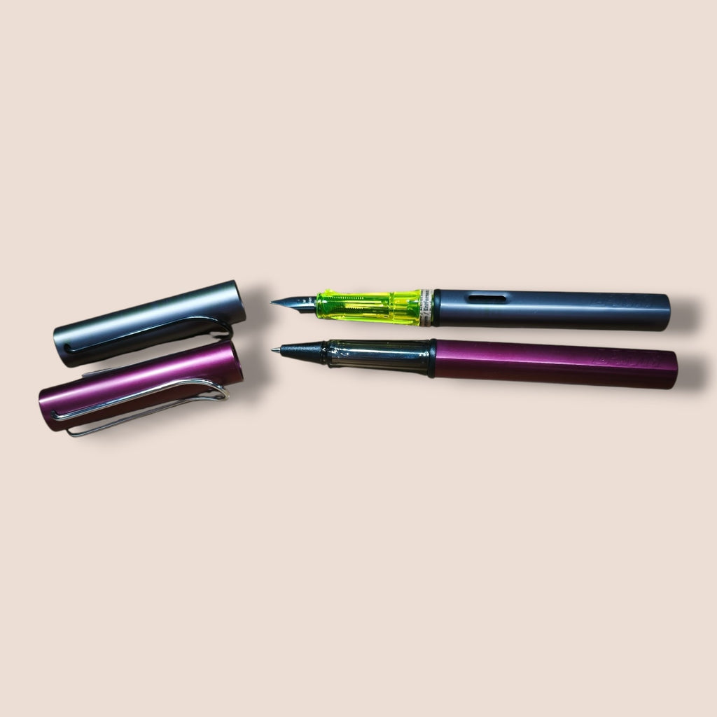 Lamy - Al-Star Füller aubergine und Tintenroller dark purple