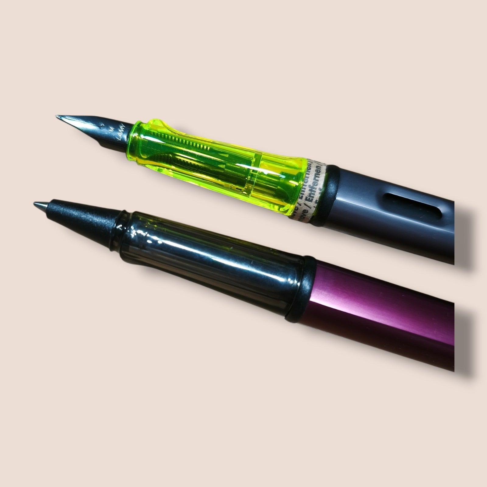 Lamy - Al-Star Füller aubergine und Tintenroller dark purple