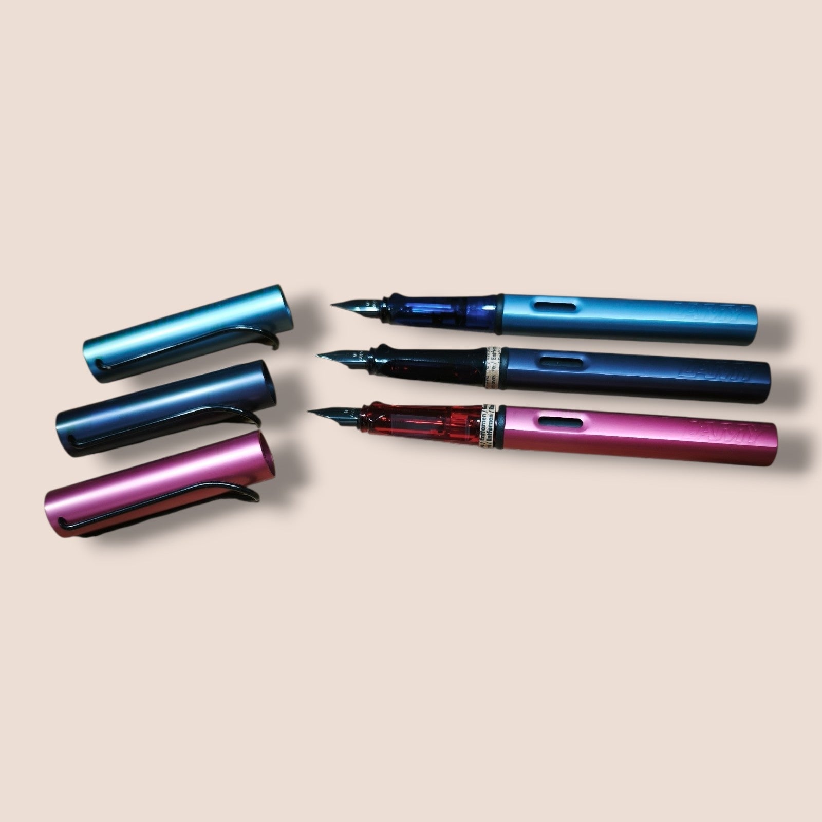 Lamy - Al-Star 3 Füller M fiery, aquatic und dark dusk