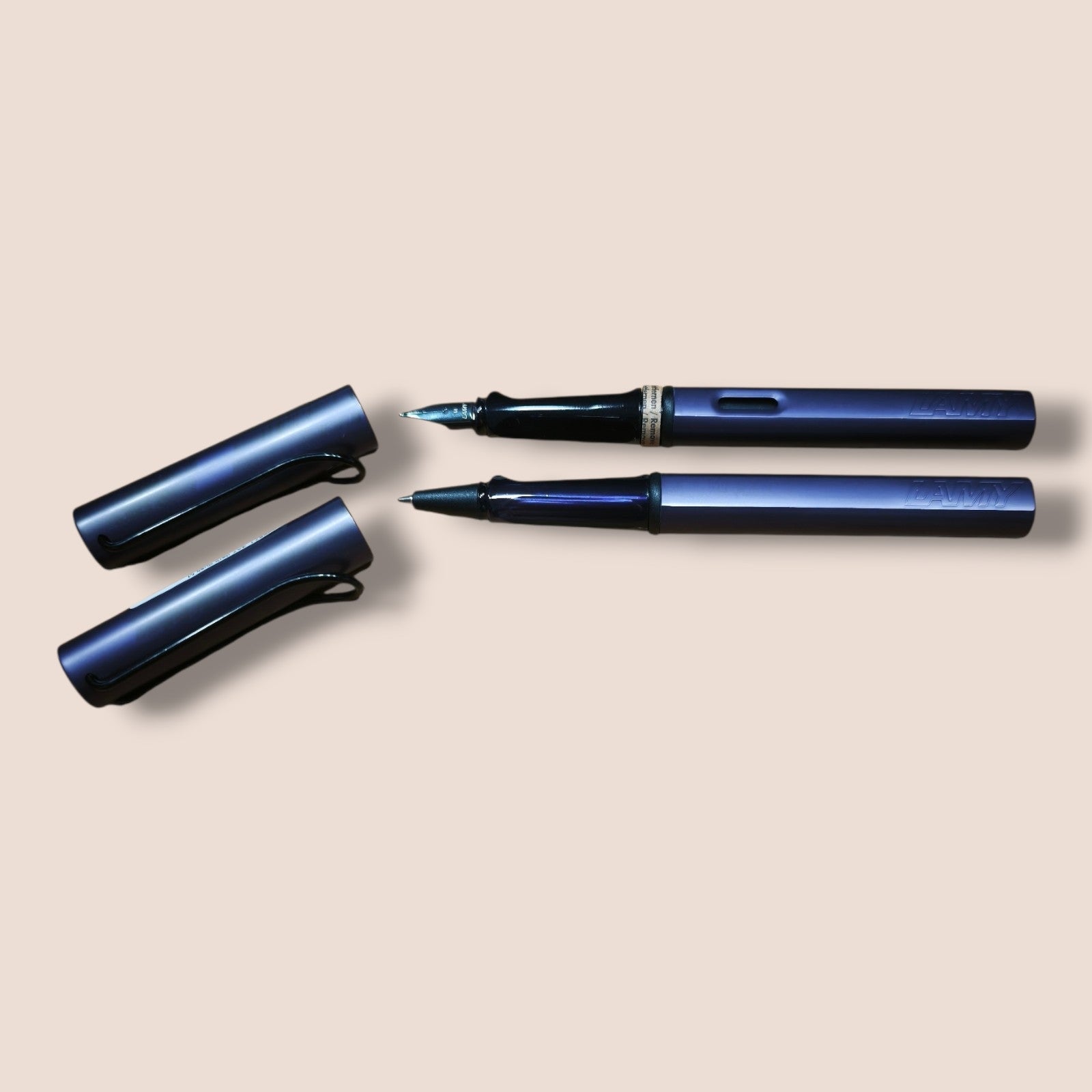 Lamy - Al-Star Füller und Tintenroller dark dusk