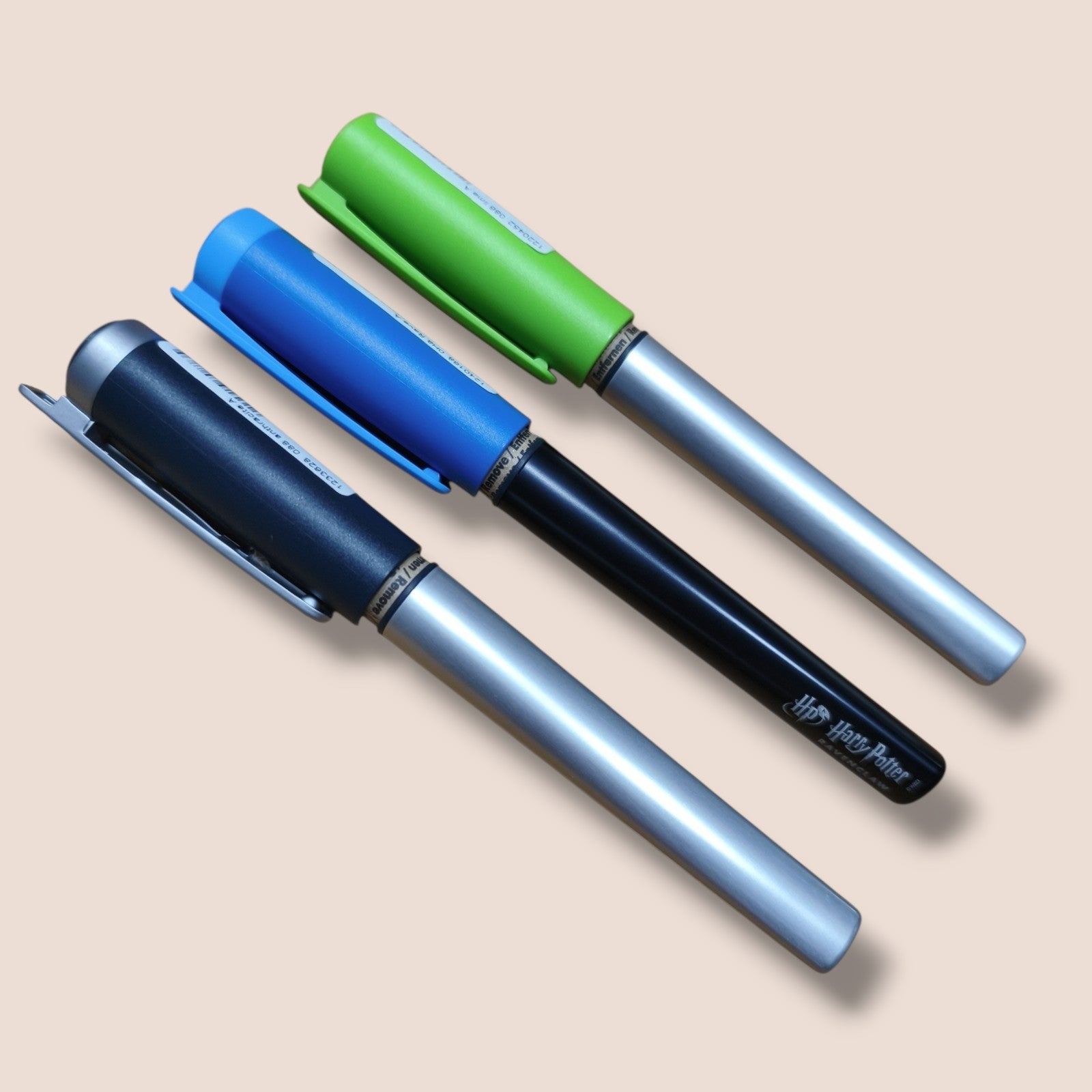 Lamy - Nexx 3 Füller A lime, anthrazit und Harry Potter Ravenclaw