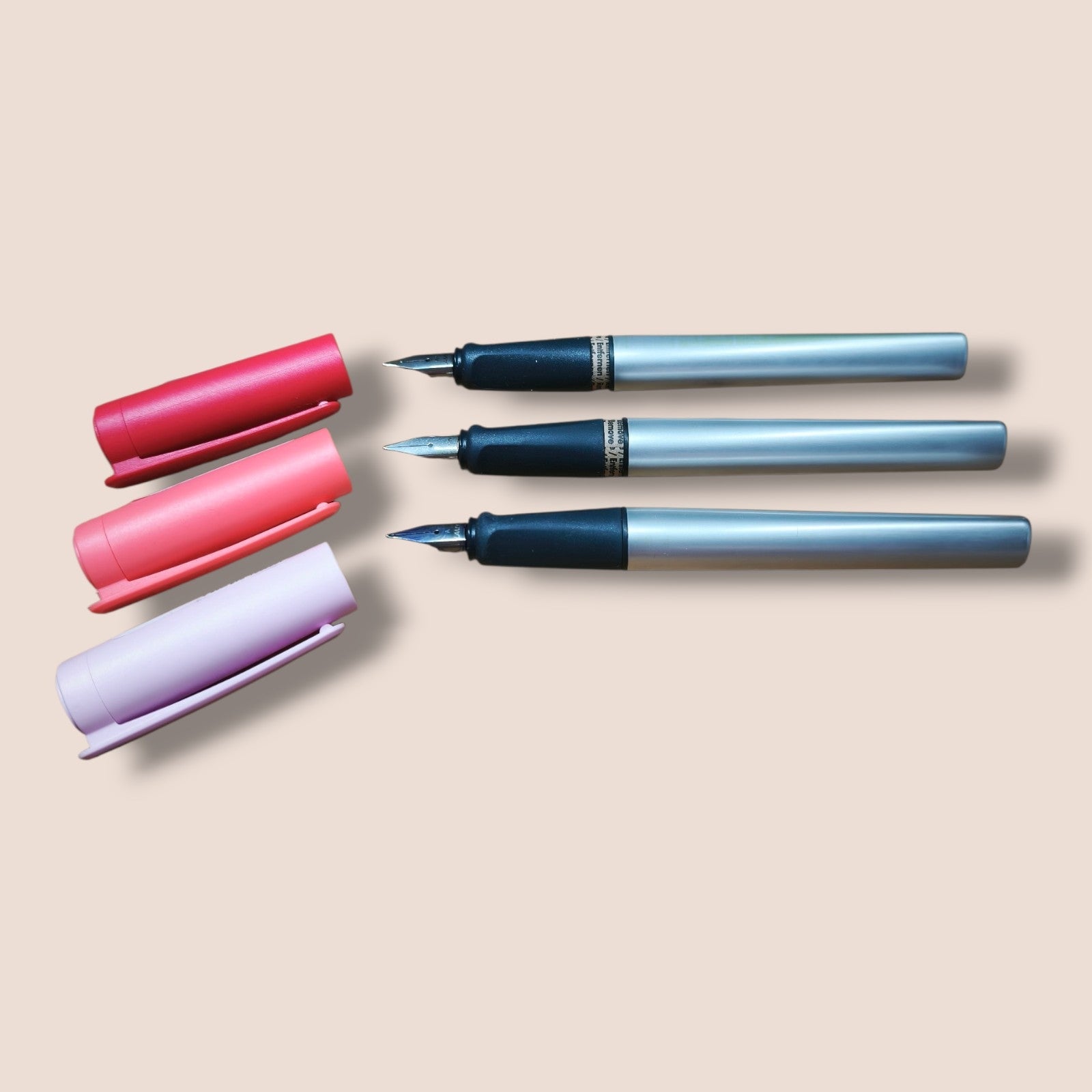 Lamy - Nexx 3 Füller rose, crimson und coral