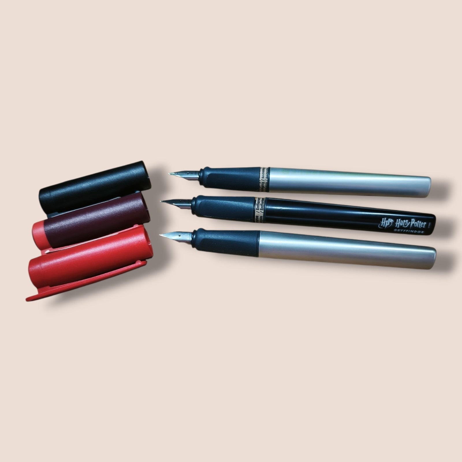 Lamy - Nexx 3 Füller rot, schwarz und Harry Potter Griffendor