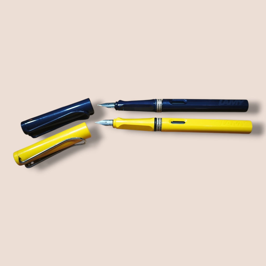 Lamy - Safari Füller dark dusk und gelb