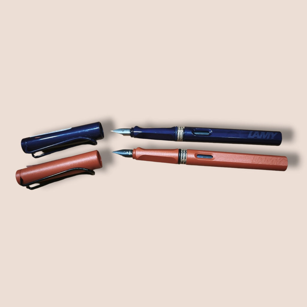 Lamy - Safari 2 Füller dark dusk und terra