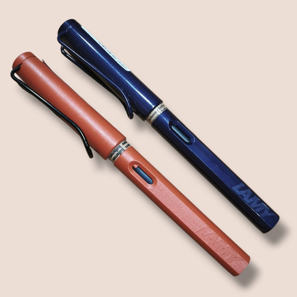 Lamy - Safari 2 Füller dark dusk und terra
