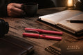 Lamy - Safari Füller sunset und Tintenroller strawberry