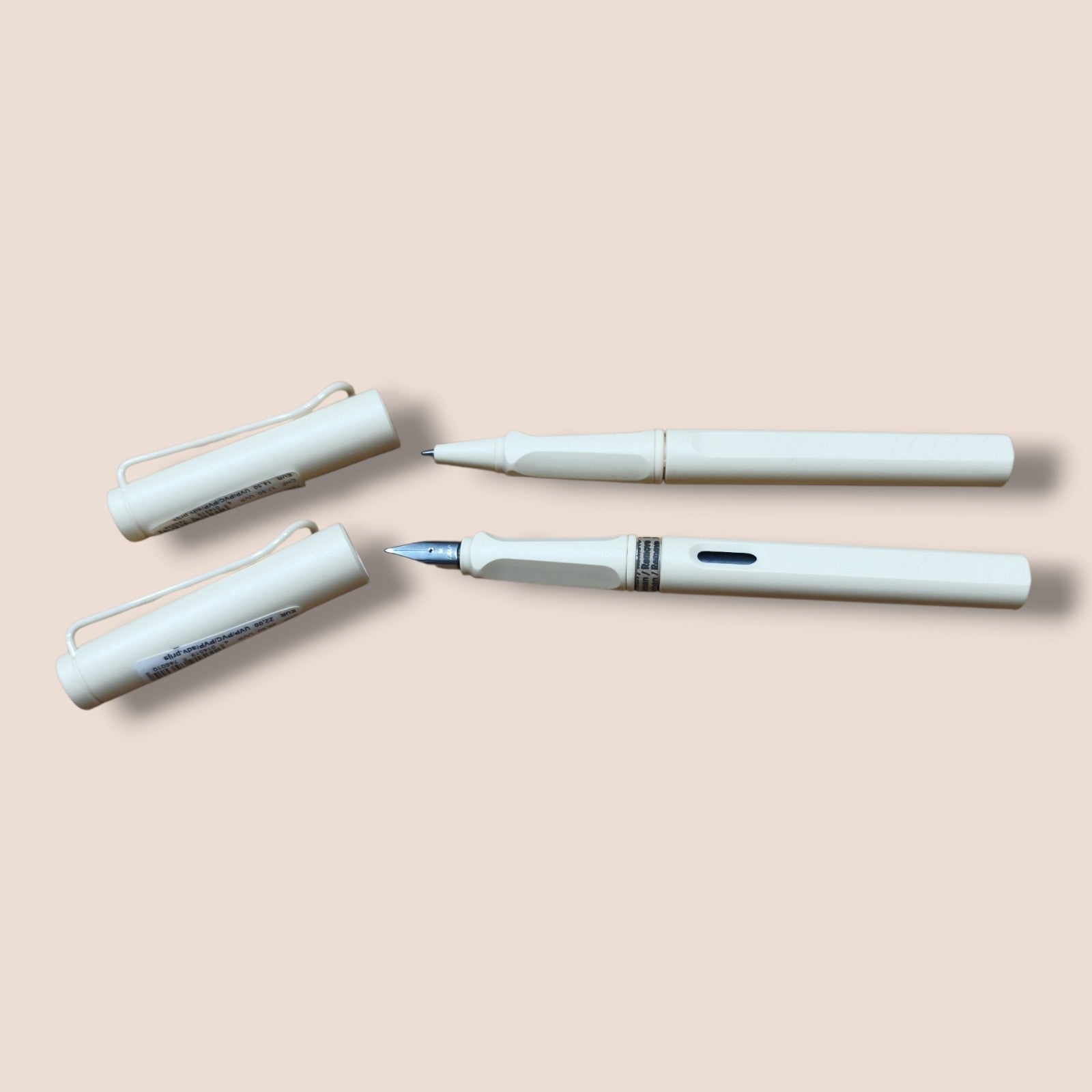 Lamy - Safari Füller und Tintenroller cream