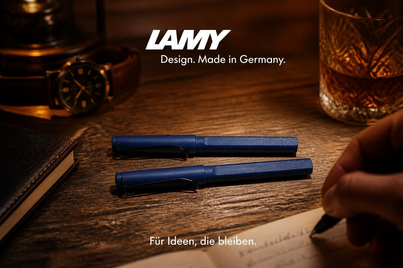 Lamy - Safari Füller und Tintenroller pink cliff