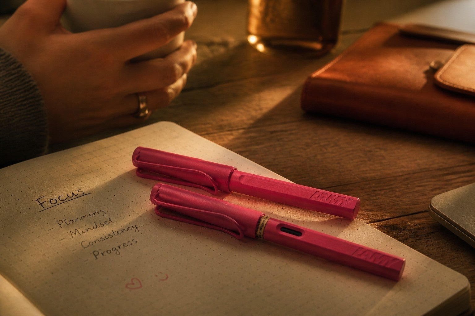 Lamy - Safari Füller und Tintenroller sunset