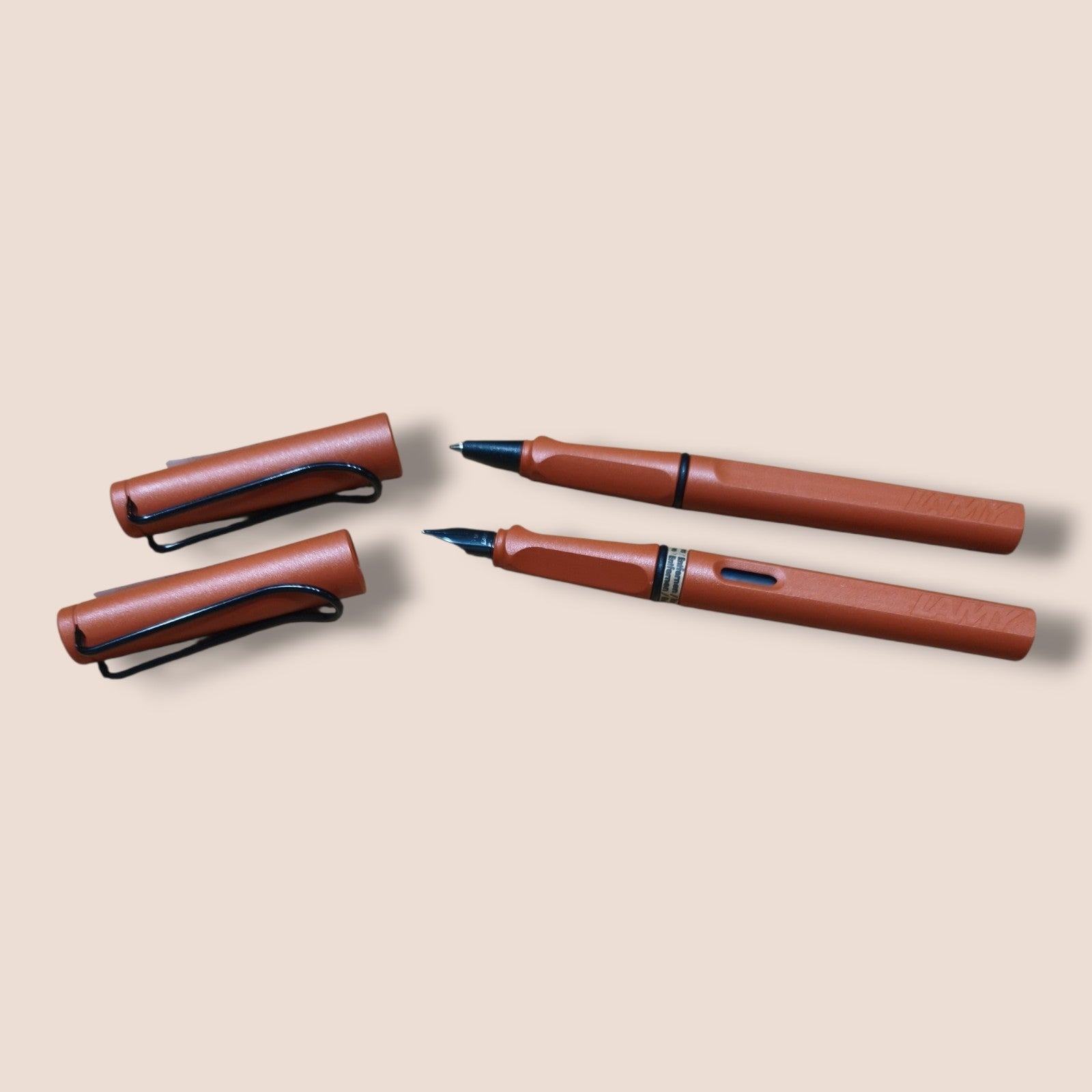 Lamy - Safari Füller und Tintenroller terra