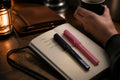 Lamy - Safari Füller violet blackberry und Tintenroller sunset