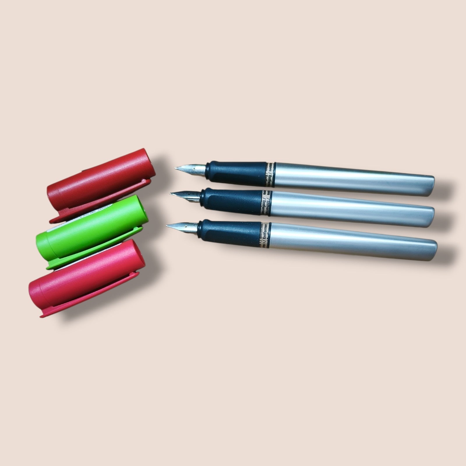 Lamy - Nexx 3 Füller crimson, rot und lime