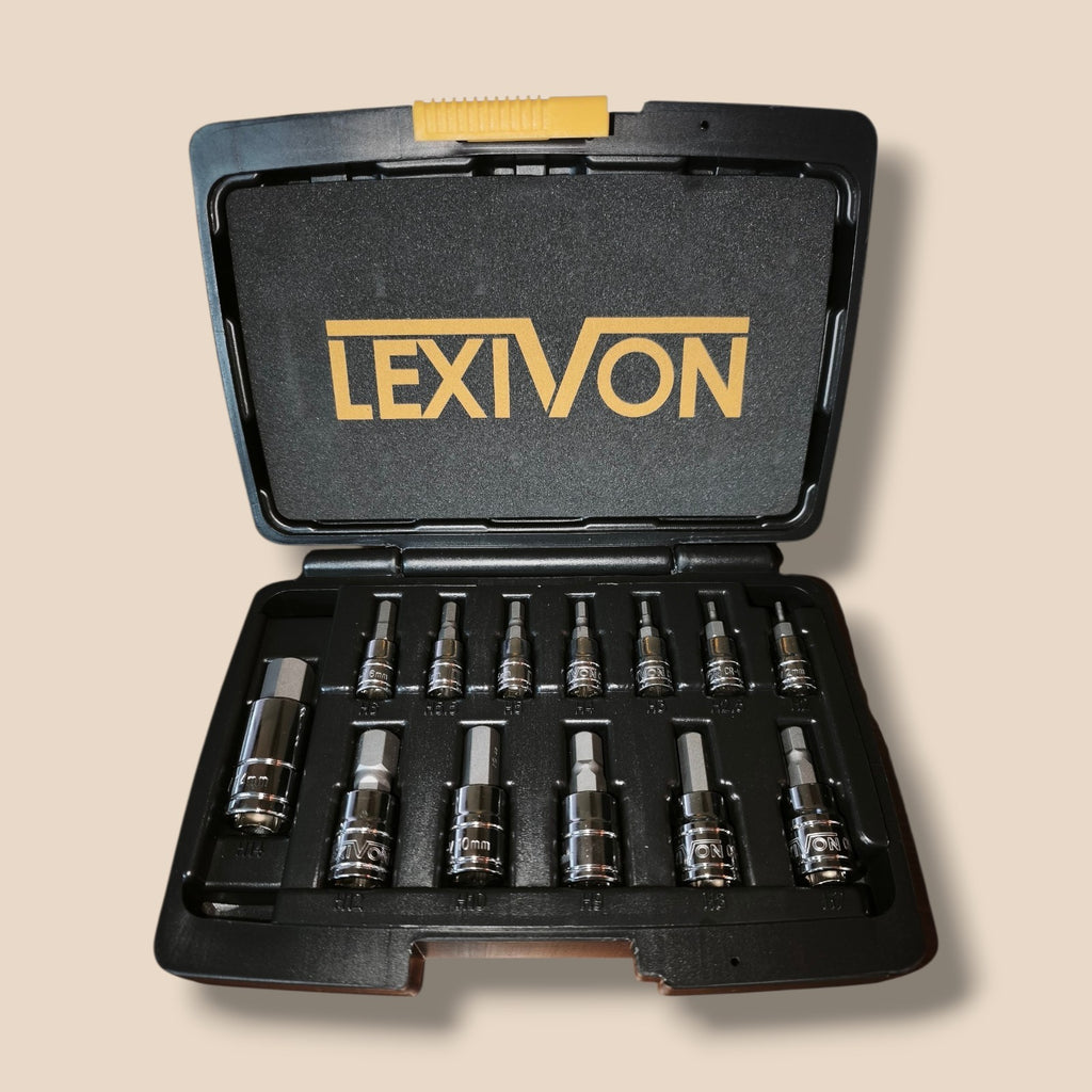 Lexivon - Innensechskant-Bit-Steckschlüsselsatz 1/2" LX-141