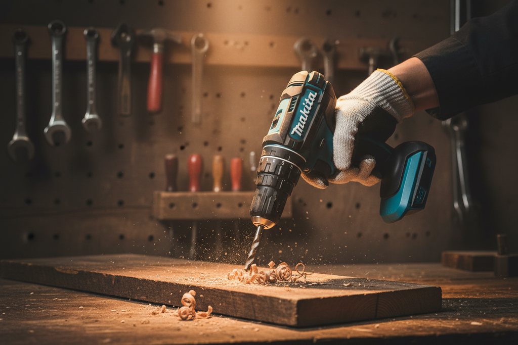 Makita - Akku-Schlagbohrschrauber DHP 482