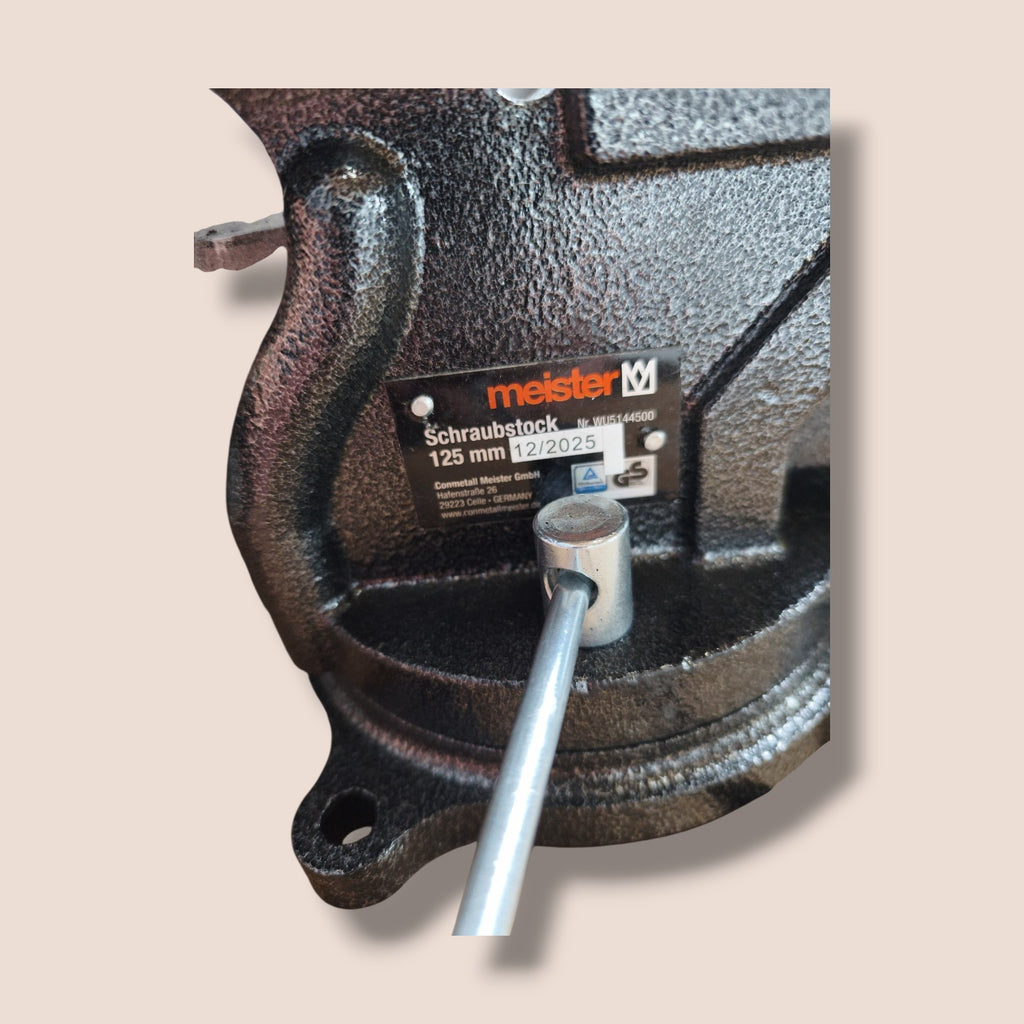 Meister - Drehbarer Schraubstock 125mm