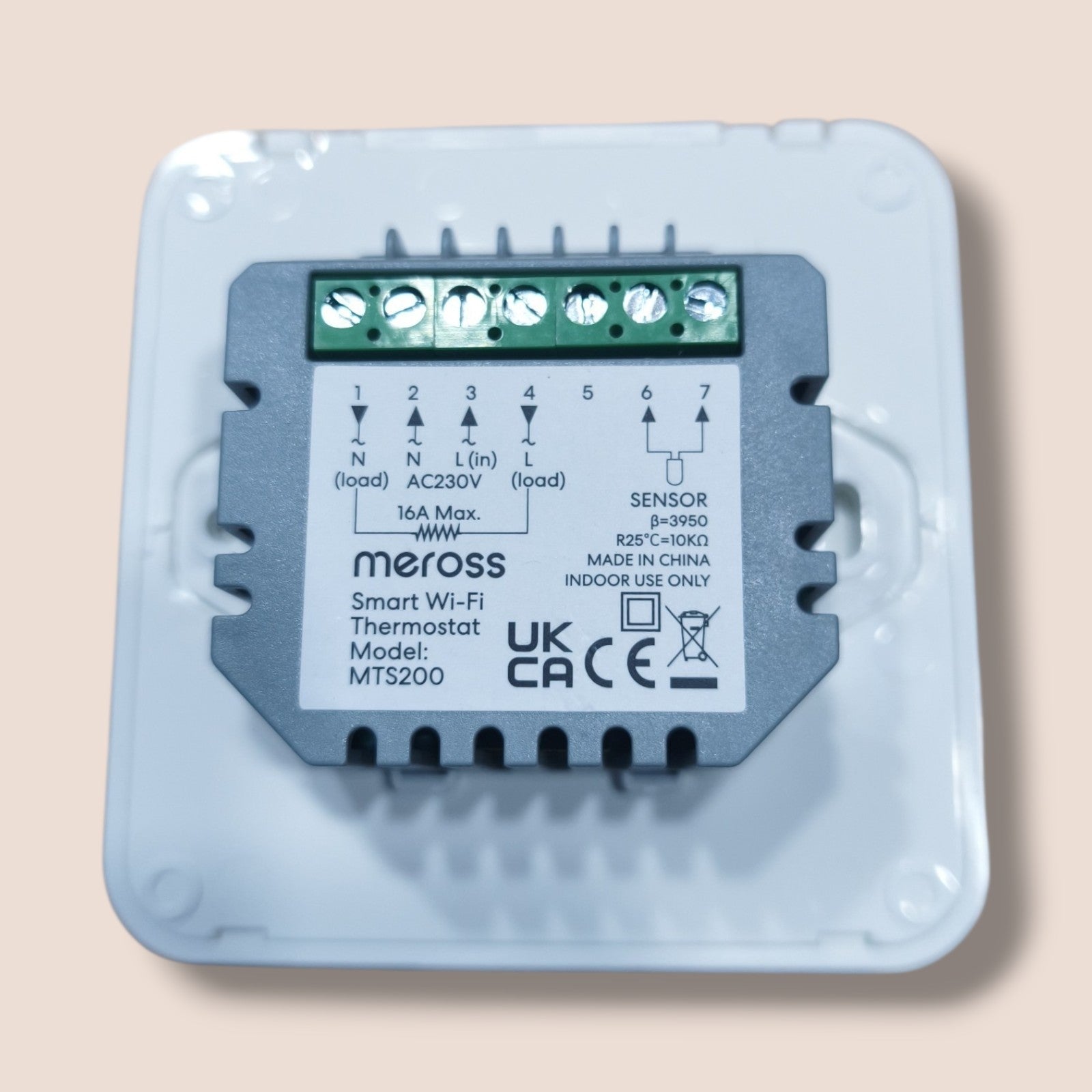 Meross - MTS200 Smartes Thermostat elektrische Fußbodenheizung