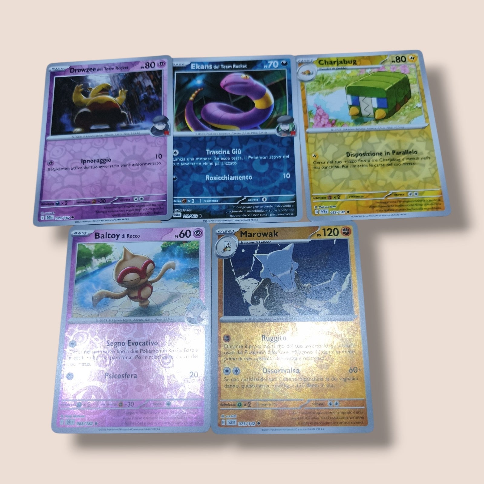 Pokemon - Italienische Pokemonkarten