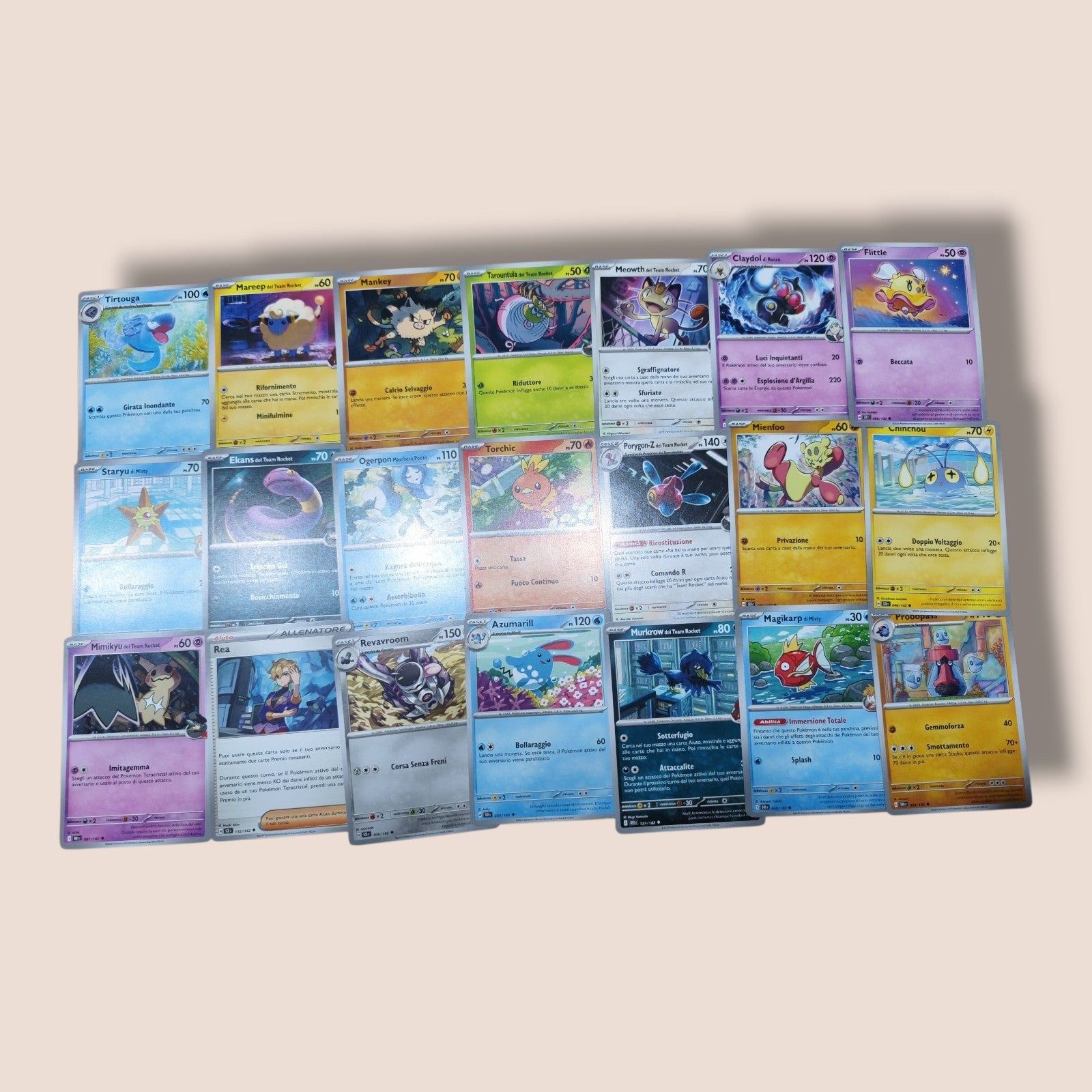 Pokemon - Italienische Pokemonkarten