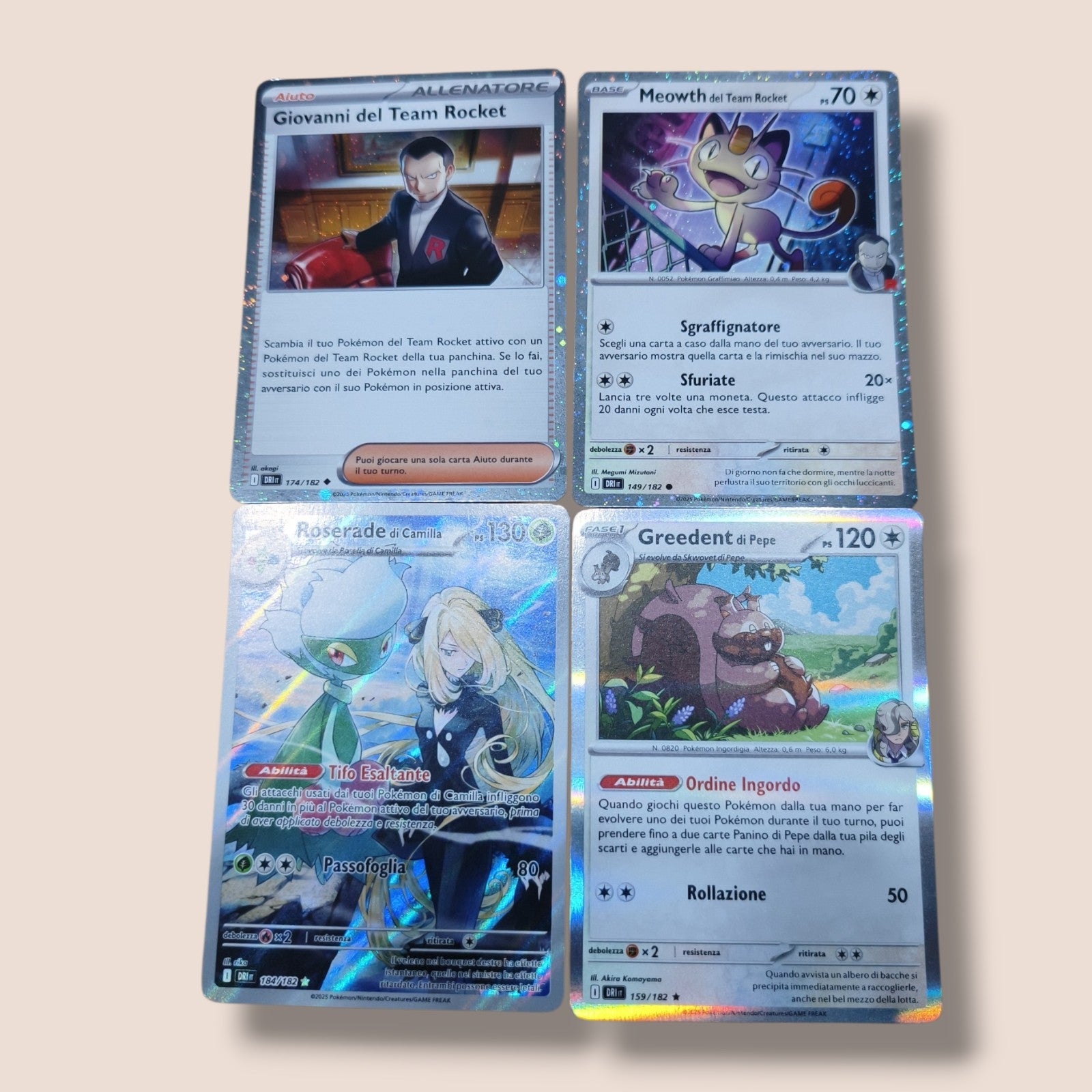 Pokemon - Italienische Pokemonkarten