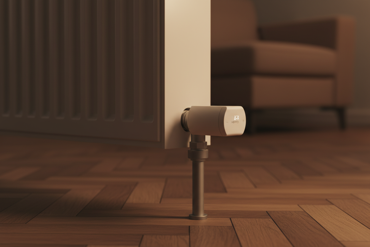 Somfy - Heizkörperthermostat valve io