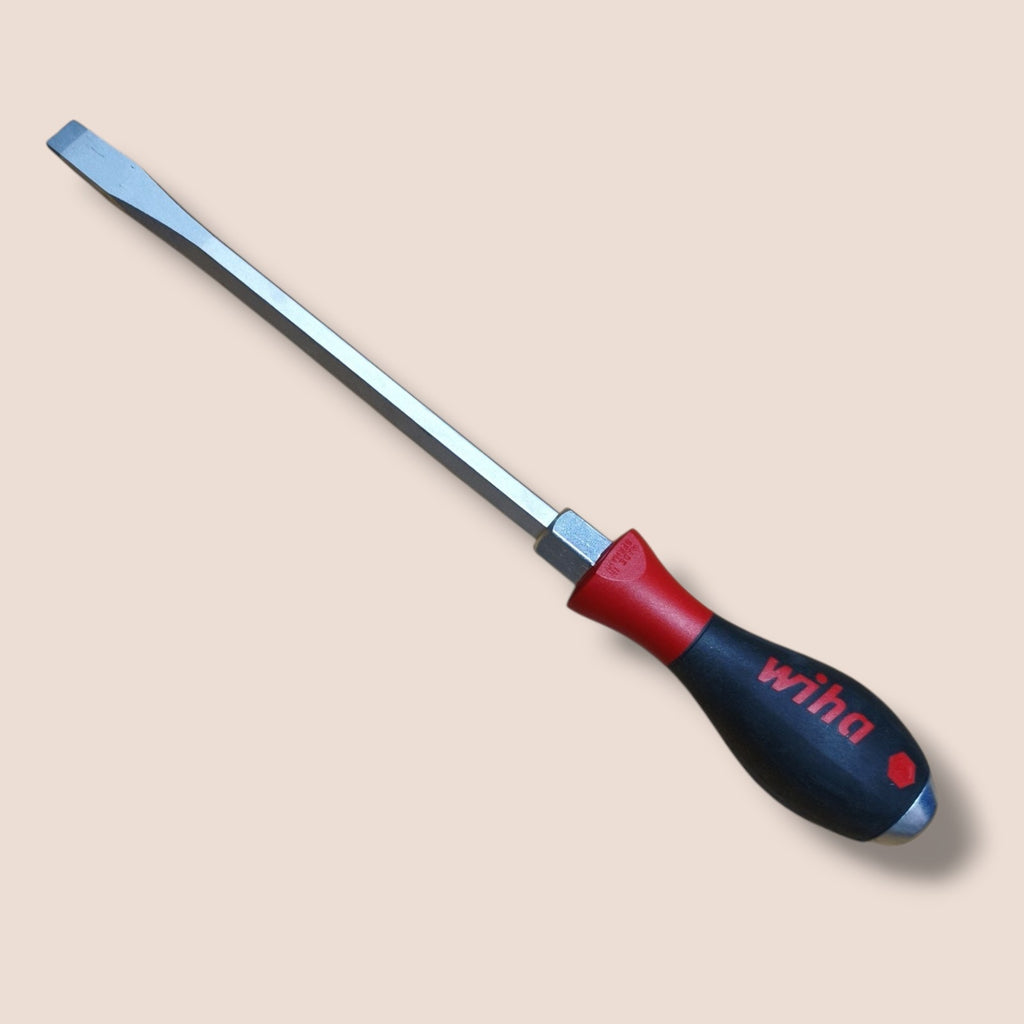 Wiha - Softfinish Schlitz-Schraubendreher 12mm x 200mm