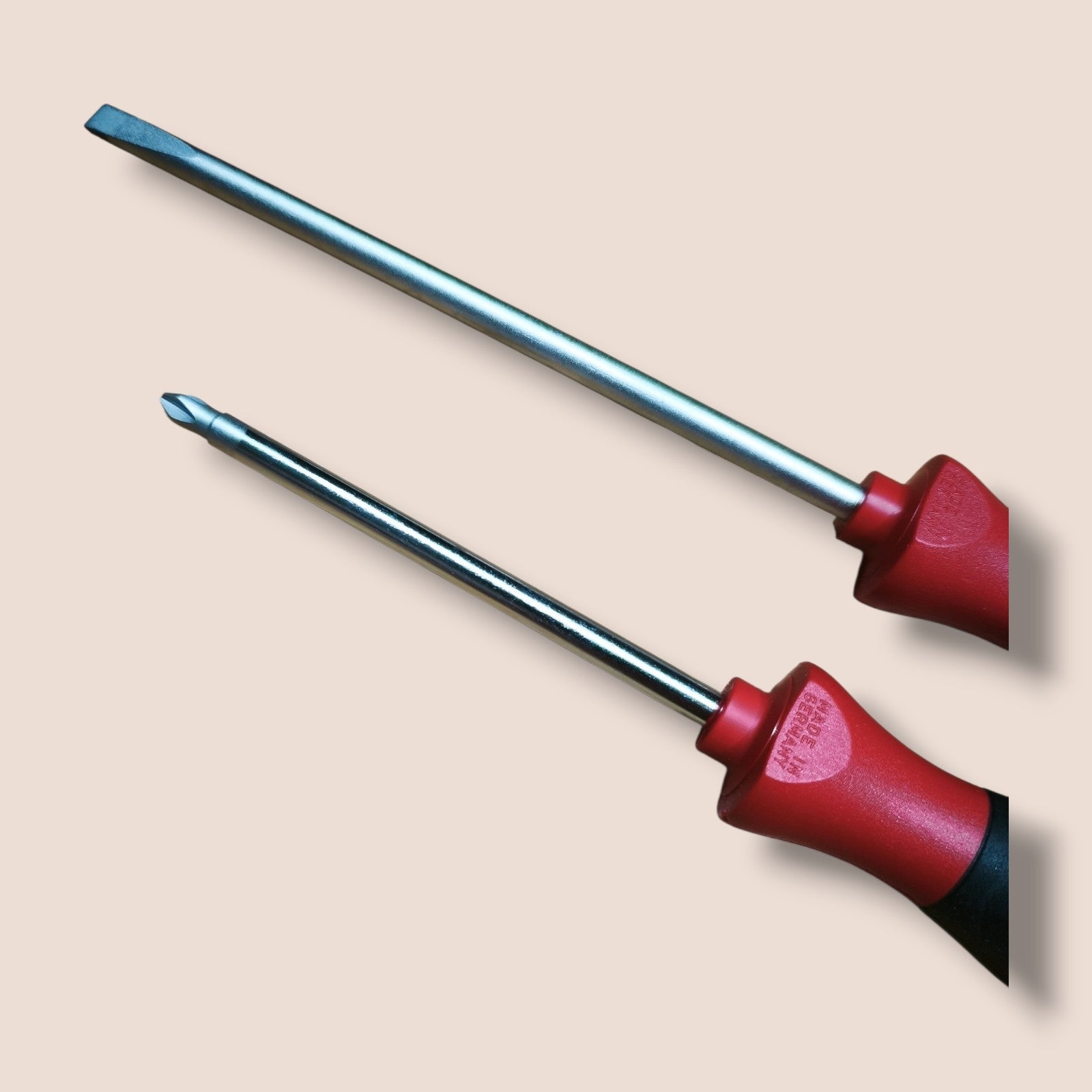 Wiha - Softfinish Schraubendreher Kreuz PH2x100 und Schlitz 1.2x6.5x150