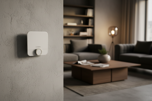 Bosch Raumthermostat an Wand