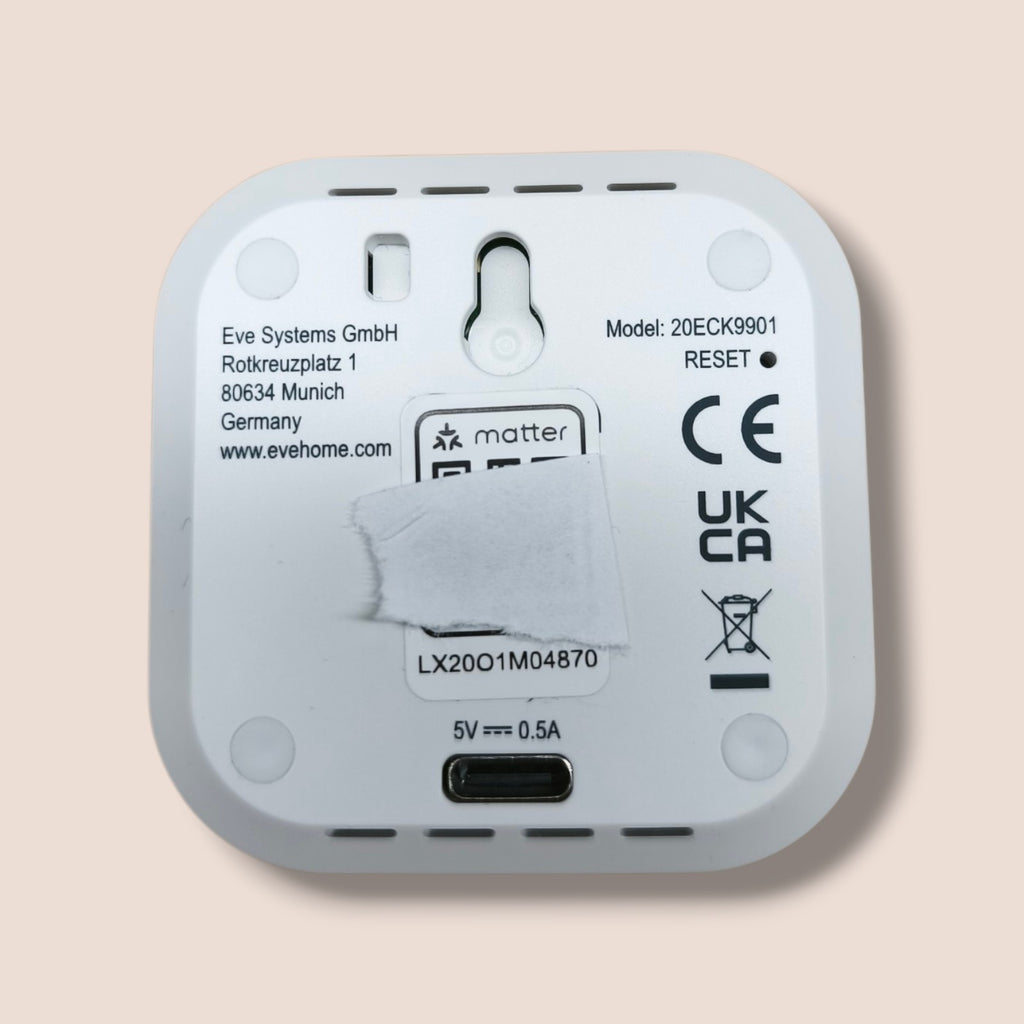 Eve - Thermo Control Temperatursensor matter