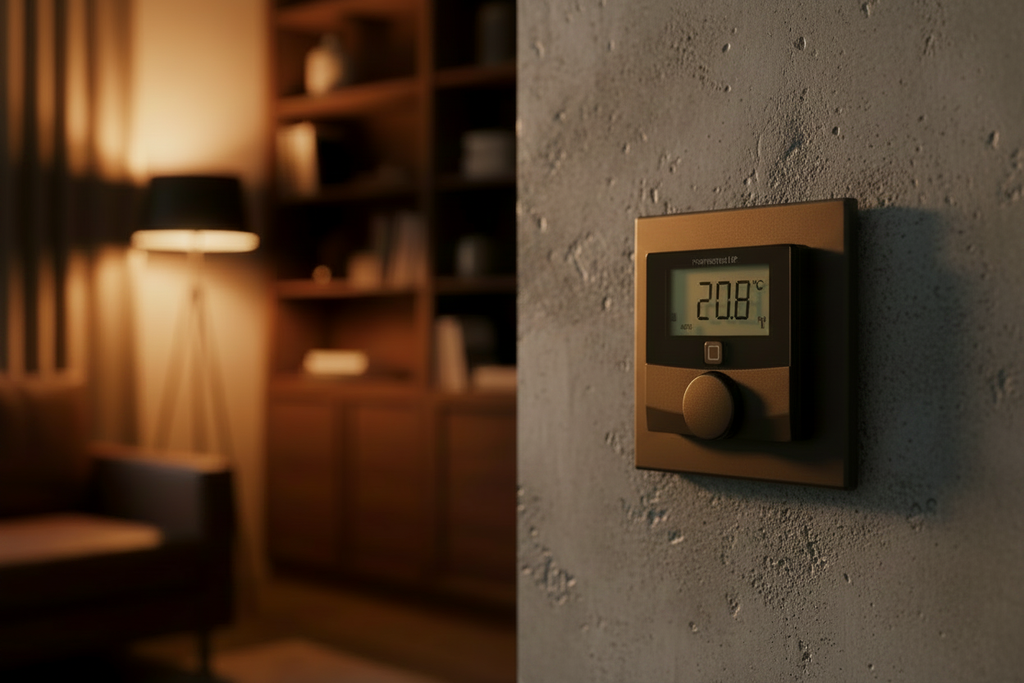 Homematic Thermostat Betonwand
