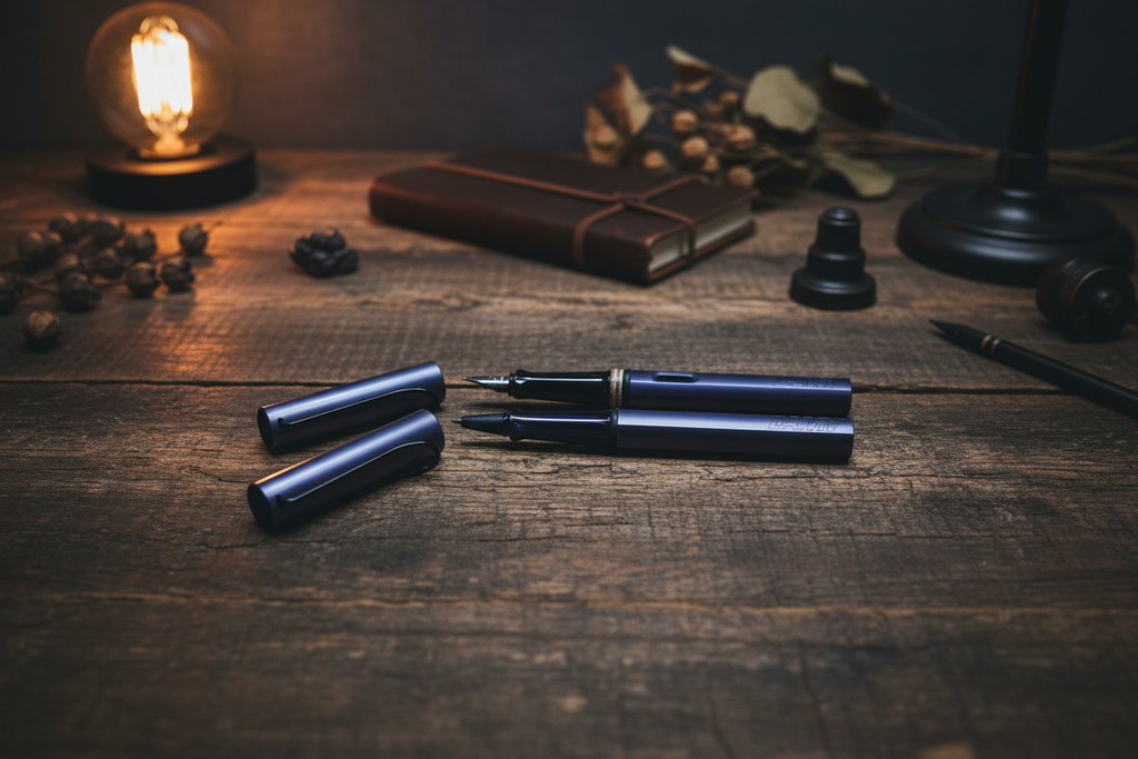 Lamy - Al-Star Füller und Tintenroller dark dusk
