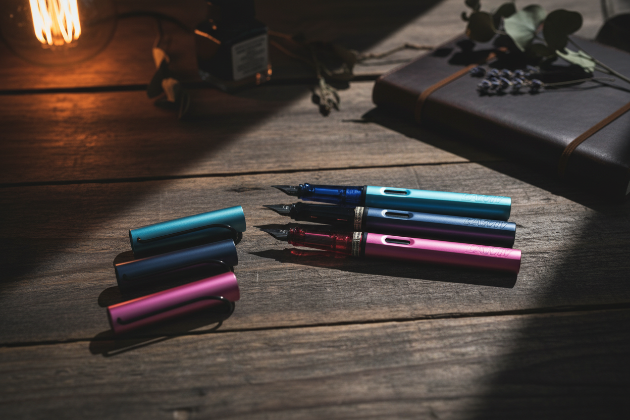 Lamy - Al-Star 3 Füller M fiery, aquatic und dark dusk