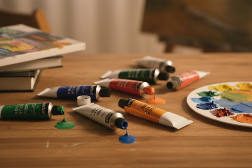 Pébéo Acrylfarben Nahaufnahme