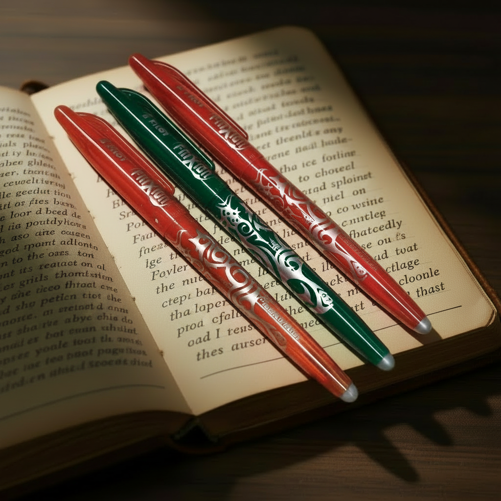Pilot FriXion viel Handschrift